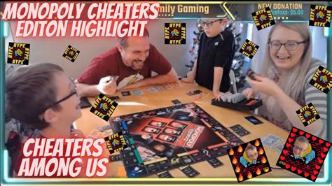 Monopoly Cheaters Edition Highlight Cheaters Among Us Youtube