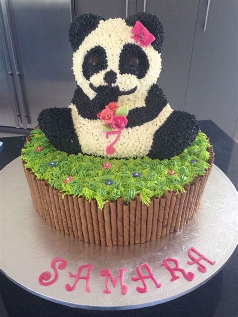 Panda Cake Birthday Theme Birthday Cake Panda Cakes Panda Party