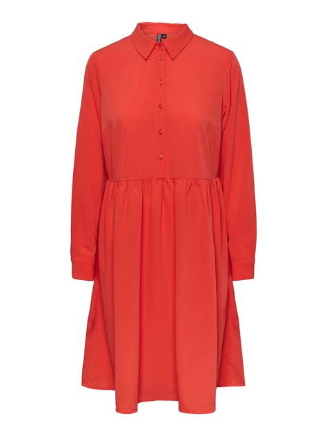 Pclaya Shirt Dress Red Pieces®