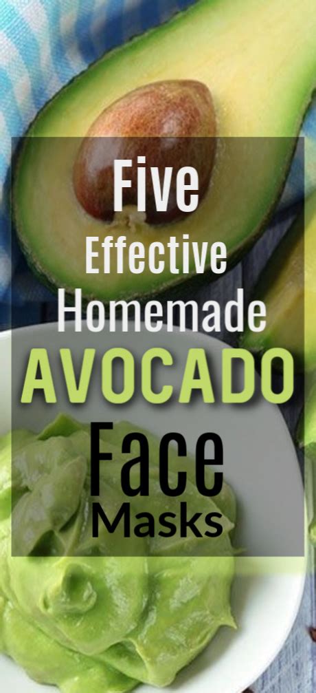 5 Easy And Effective Homemade Avocado Face Masks Beauty Beautytips