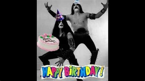 Happy Metal Birthdaycumpleaños Feliz Metal By Jotun Studio Youtube