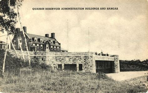 Quabbin Reservoir Administration Buildings And Hangar Quabbin Ma Ebay