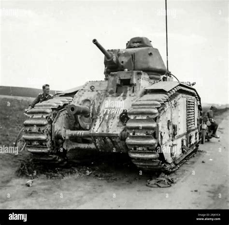 World War Ii France Tanks B1 Bis French B1 Bis Tank 270 Named