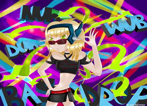 Dubstep Is A Girl Colorful Dunstep Girl Anime Hd Wallpaper Peakpx