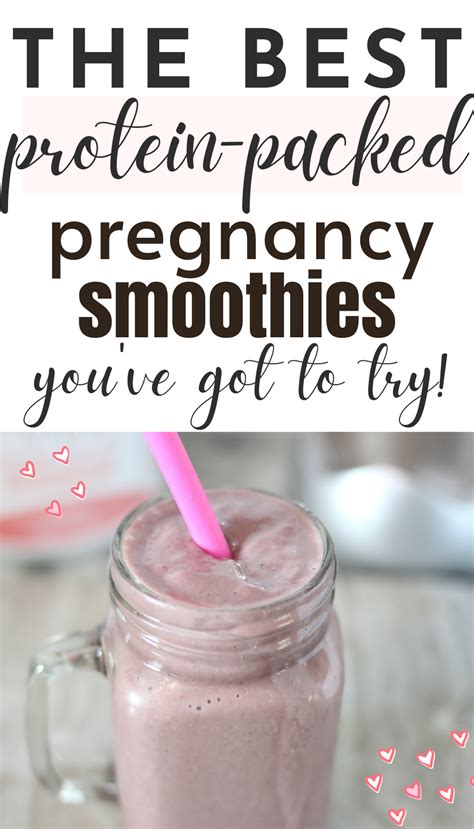 The Best Protein Packed Pregnancy Smoothies The Fit Bump Pregnancy Smoothies Pregnancy