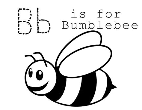 Lawteedah Letter B Bumblebee