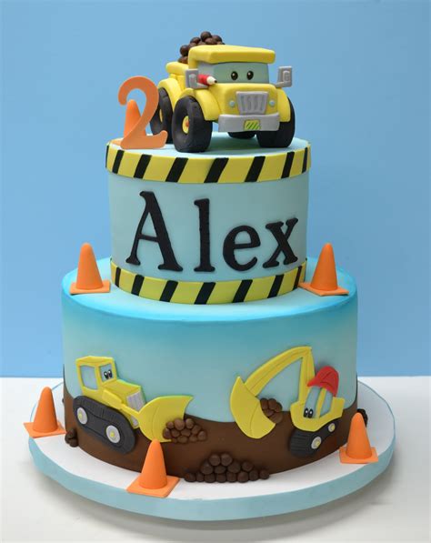 Minecraft birthday cake for a boy. Construction Pals Cake | Construction cake, 3rd birthday ...
