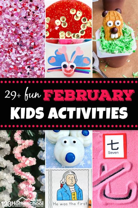 Lots Of Fun Fun February Activities For Preschool And Elementary Kids