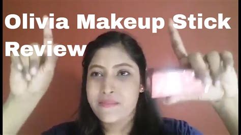 Olivia Makeup Stick Review And Demo Olivia Makeup Stick Youtube