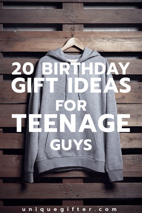 Birthday gifts for teen boys have to evolve with them. 20 Cool Birthday Gifts for Teenage Guys - Unique Gifter