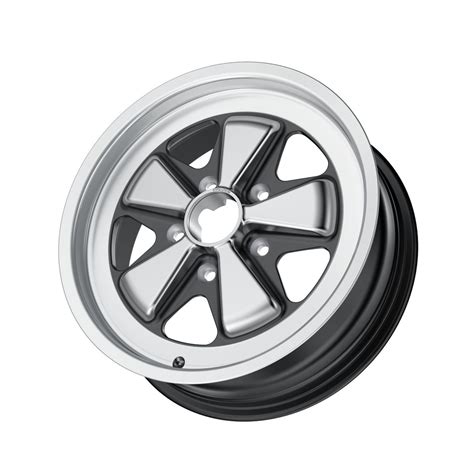 Original Fuchs Wheels For Porsche 16x6 Silver