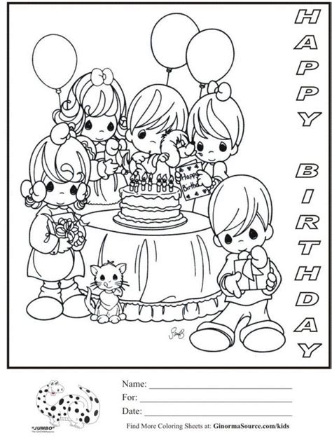 Bathroom free happyrthday coloring pages for adults printable. Hello Kitty Birthday Card Printable Free - Coloring Home