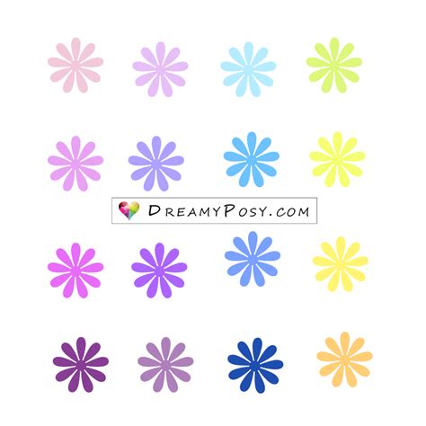 Free paper flower templates, PDF, SVG, PNG files, with super easy tutorial