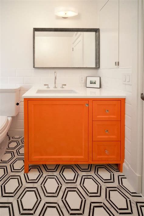 50 Cool Orange Bathroom Design Ideas Digsdigs