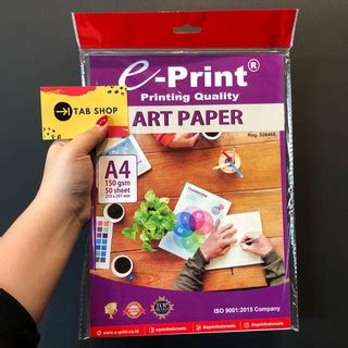Jual Eprint Art Paper Gsm Lembar Kertas Art Paper Indonesia Shopee Indonesia