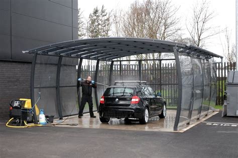 Our custom car wash canopies provide weather protection for you and your customers, as well as elective advertising. Car Wash Canopy | Shelters & Canopies | Broxap | Canopy ...