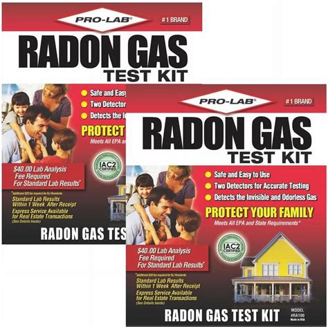Pro Lab Radon Gas Test Kit