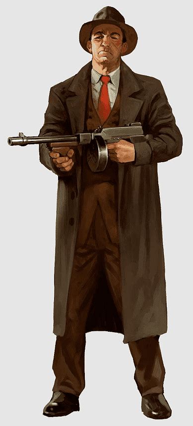 Mobsters Vito Scaletta Gangster Film Character Concept Mafia Ii