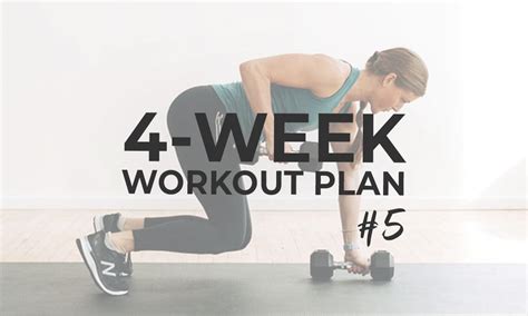 30 Day Home Workout Plan For Women Nourish Move Love
