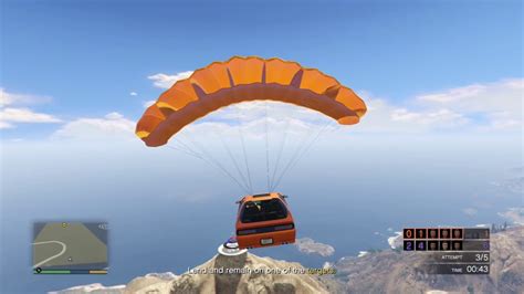 Gta 5 Car Parachute Online Youtube