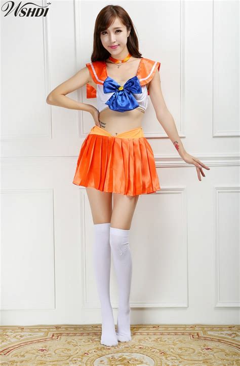 4 Color Hot Sale Anime Sailor Moon Minako Aino Sailor Venus Cosplay