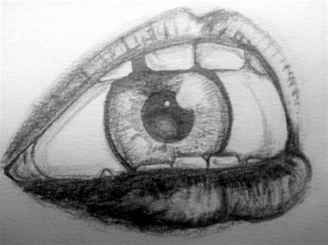 Eye Like Your Mouth Mouth Drawing Art Drawings Sketches Creative