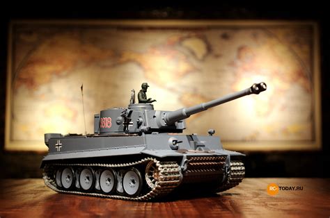 Радиоуправляемый танк Heng Long German Tiger 116 3818 танки и