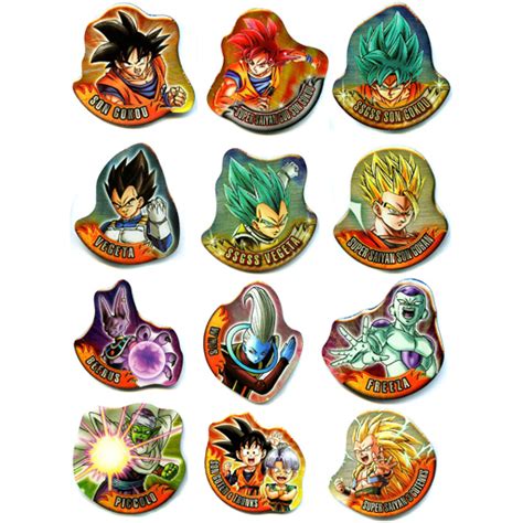 Dragon Ball Super Pins Collection Box Complete Set Teslas Toys