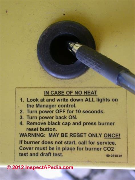 If your water heater stops producing warm water, resetting the heater will usually solve the as long as you can find the water heater and identify the reset button, the process is simple. BOILER RESET SWITCH | BOILER