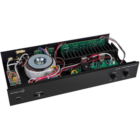 Dayton Audio Apa100 Class Ab Stereo Amplifier 60 Watts Per Channel