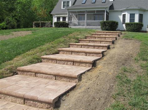 Wide Stairs And Path Help Homeowners And Guests Safely Proceed From