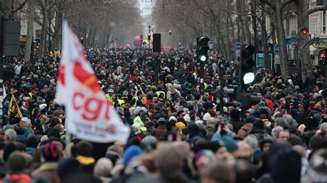 French Unions Call New Nationwide Strikes Protests Jan 31