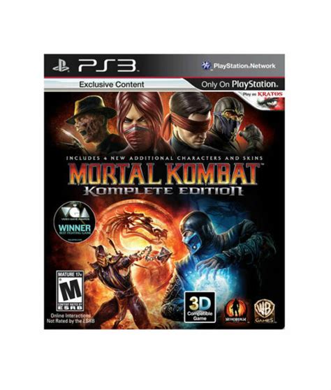 Mortal Kombat For Ps Fatalities Accessoriesnanax