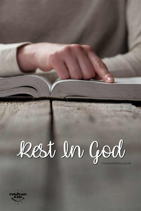 Rest In God God Yesterday And Today Jesus Stories