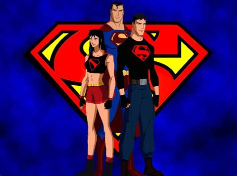 Superman Superboy And Supergirl Young Justice Ocs Photo