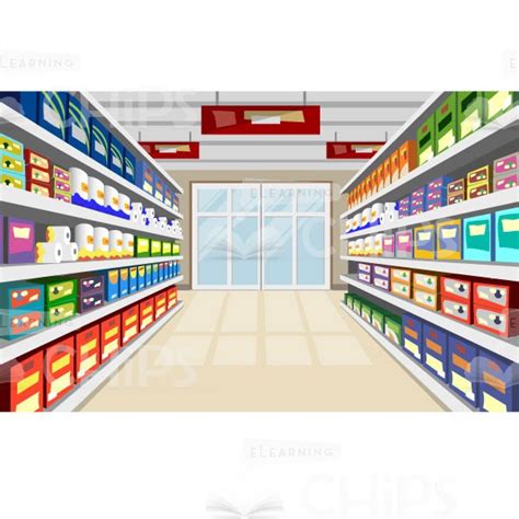 shelves  goods vector background