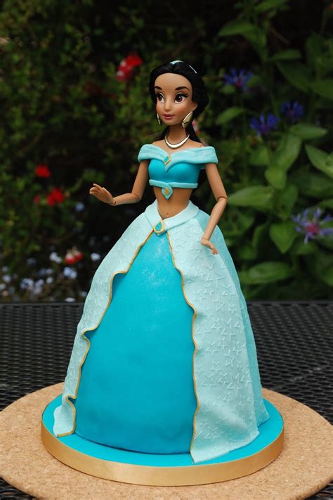 princess jasmine doll cake more jasmine birthday cake aladdin birthday party aladdin party