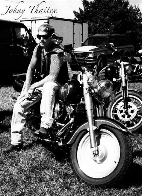 American Biker Johny Thaitex 1990s Biker American Harley Davidson