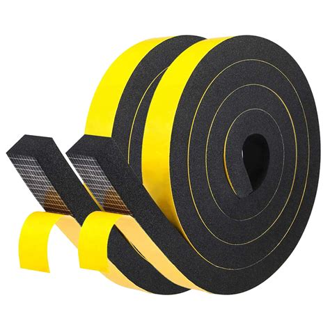 Buy Fowong Thick Self Adhesive Foam Tape 25mmw X 20mmt Black