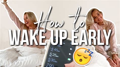 HOW TO WAKE UP EARLY With 8 Easy Steps YouTube