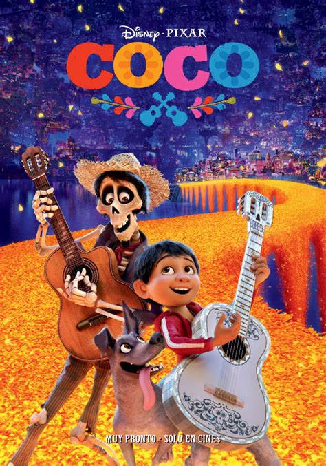 Coco Colorida Remesa De Pósters De Personajes De La Película De Pixar