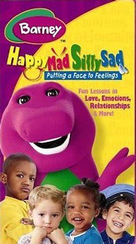 Barney Happy Mad Silly Sad Vhs Tape Dvds And Movies