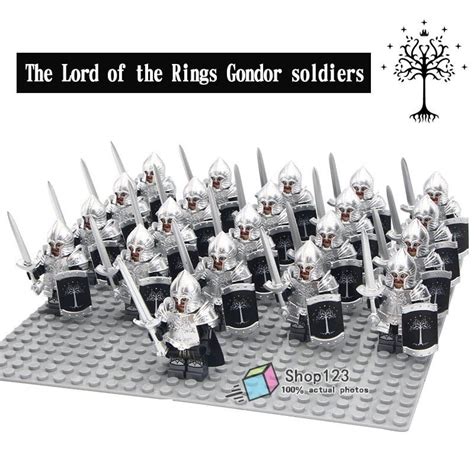 21pcs The Lord Of The Rings Soldier Of Gondor Heavy Sword