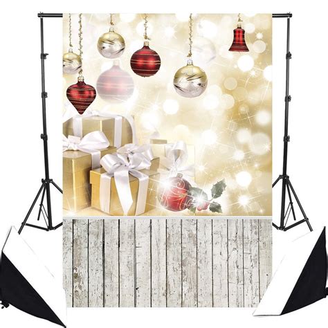 Mohome 7x5ft Merry Christmas Theme Backdrops Photo Studio Photography