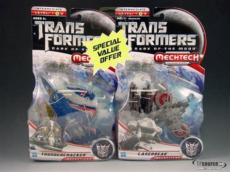 Deluxe Class Thundercracker And Laserbeak Transformers 3 Dotm Dark Of