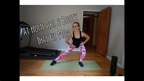 At Home Abs Booty Workout That Fit Mom Saturday Workouts Ep Youtube