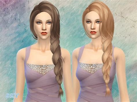 The Sims Resource Hairstyle 155 Ailisa By Skysims Sims 4 Hairs