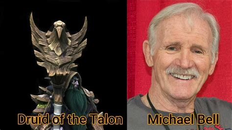 Character And Voice Actor Warcraft Iii Reforged Druid Of The Talon Michael Bell Youtube