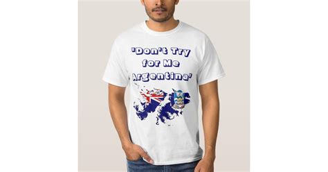 Falkland Islands Tee Shirt Zazzle
