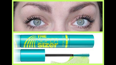 covergirl the super sizer mascara first impression review youtube